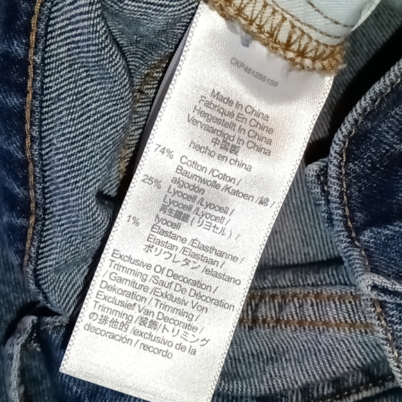 🆕Madewell | THE PERFECT JEAN SHORT Hi Rise Cutoff Jean Shorts Women's Size 33 - Picture 9 of 10